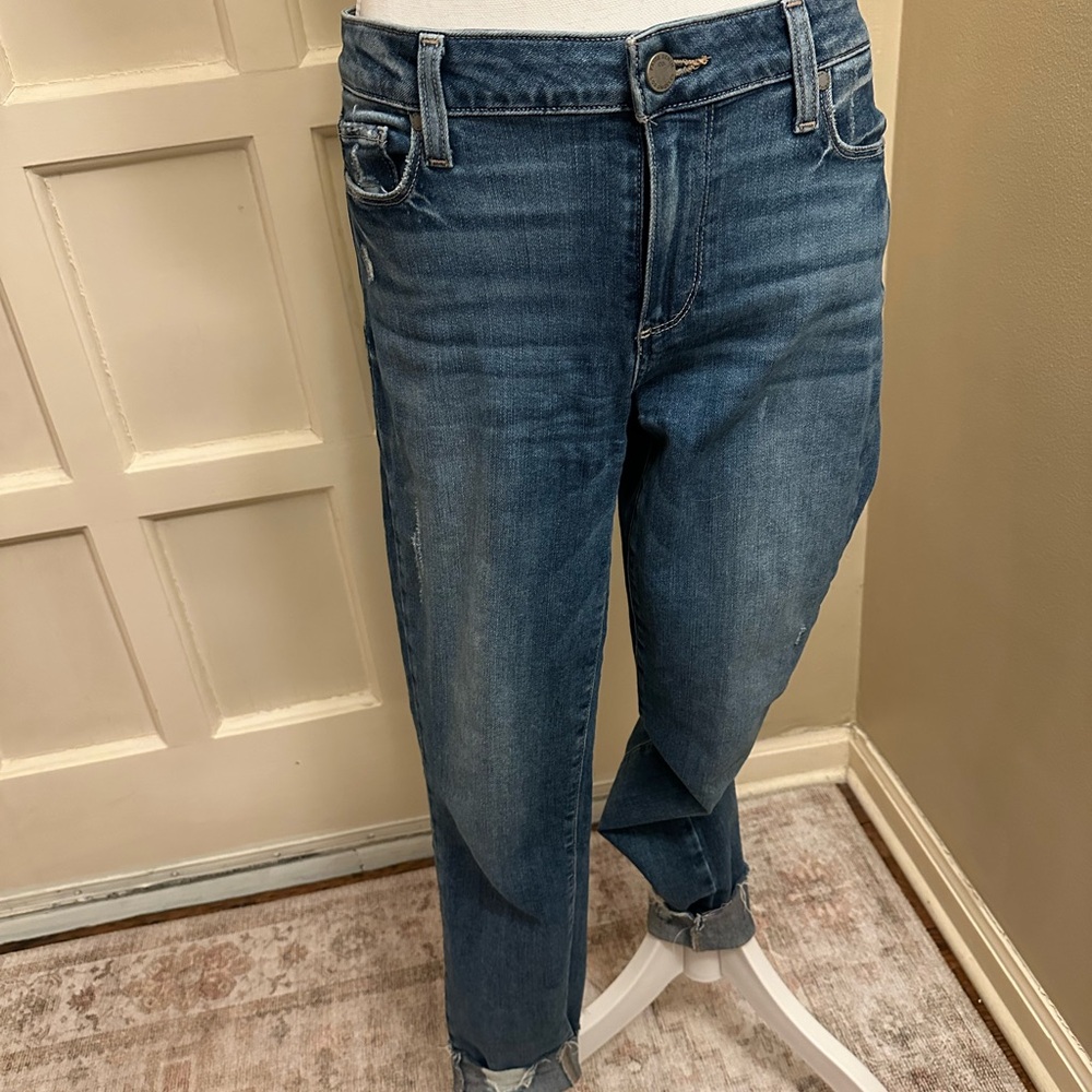 PAIGE Distressed Denim Jeans